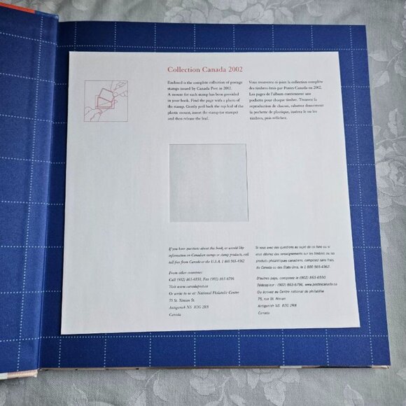 2002 - The Collection of Canada's Stamps Book - Without Stamps - Picture 4 of 8